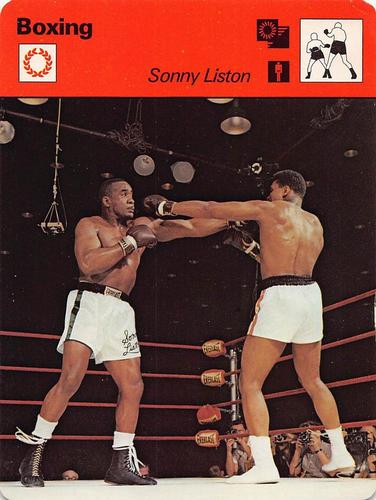 1977-79 Sportscaster Series 53 #53-09 Sonny Liston Front