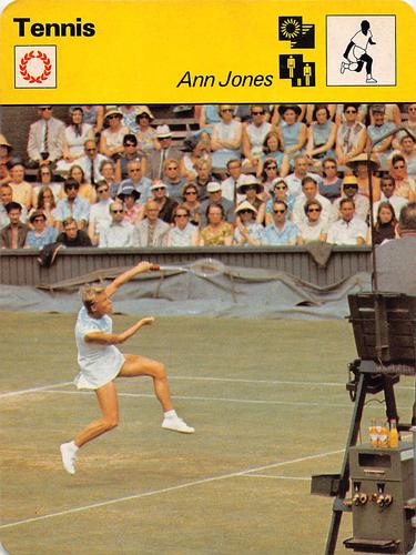 1977-79 Sportscaster Series 53 #53-20 Ann Jones Front