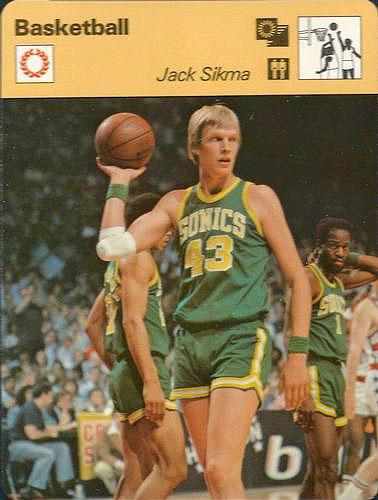 1977-79 Sportscaster Series 53 #53-22 Jack Sikma Front
