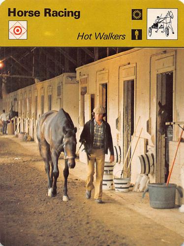 1977-79 Sportscaster Series 54 #54-03 Hot Walkers Front