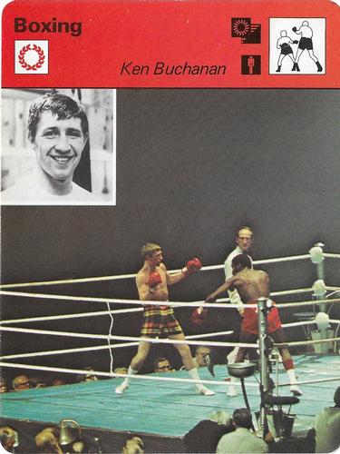1977-79 Sportscaster Series 54 #54-13 Ken Buchanan Front