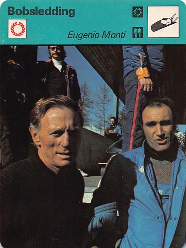 1977-79 Sportscaster Series 54 #54-12 Eugenio Monti Front
