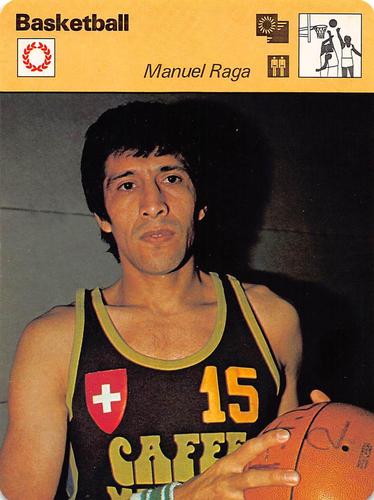 1977-79 Sportscaster Series 54 #54-23 Manuel Raga Front