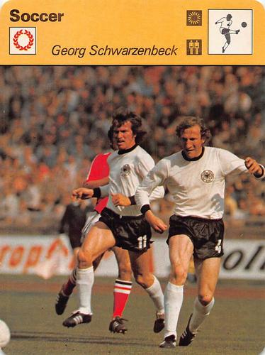 1977-79 Sportscaster Series 55 #55-08 Georg Schwarzenbeck Front