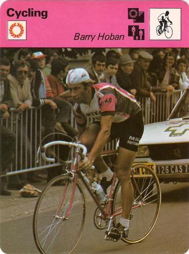 1977-79 Sportscaster Series 55 #55-13 Barry Hoban Front