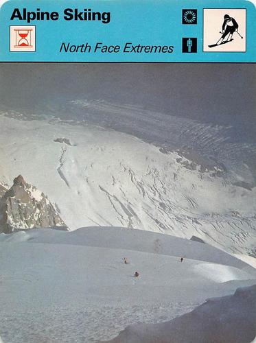 1977-79 Sportscaster Series 55 #55-12 North Face Extremes Front