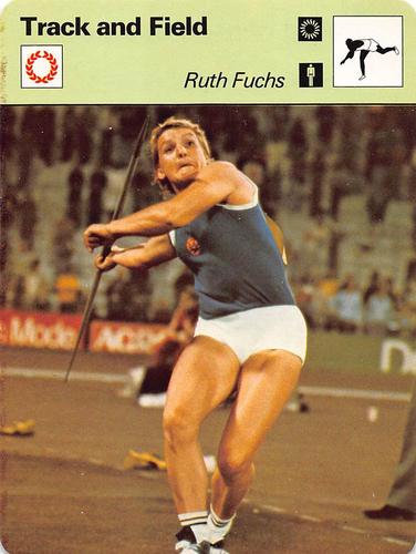 1977-79 Sportscaster Series 57 #57-11 Ruth Fuchs Front