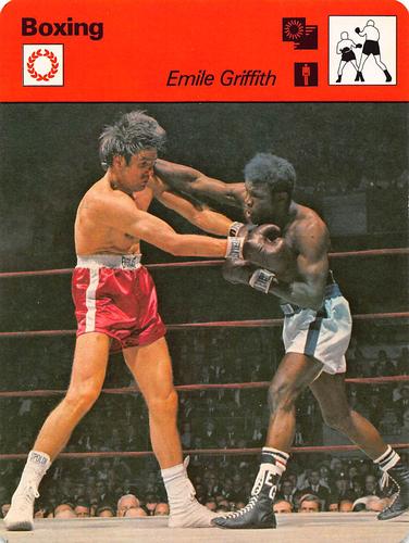 1977-79 Sportscaster Series 59 #59-17 Emile Griffith Front