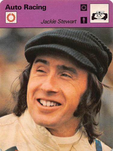 1977-79 Sportscaster Series 59 #59-07 Jackie Stewart Front