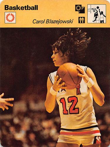 1977-79 Sportscaster Series 60 #60-08 Carol Blazejowski Front