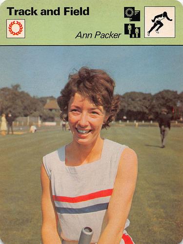 1977-79 Sportscaster Series 61 #61-11 Ann Packer Front
