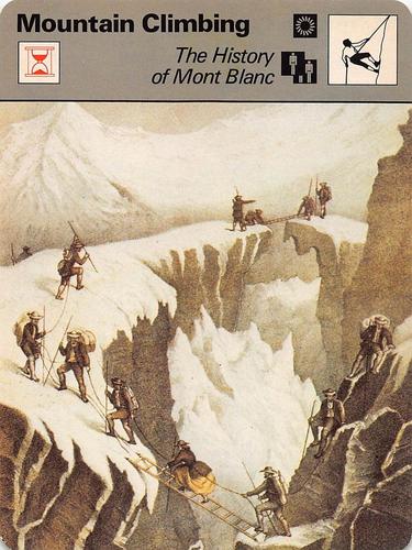 1977-79 Sportscaster Series 61 #61-14 The History of Mont Blanc Front