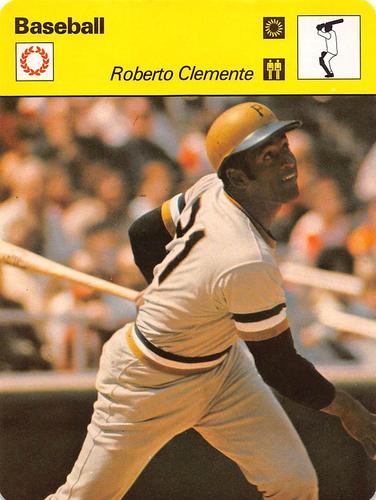 1977-79 Sportscaster Series 61 #61-16 Roberto Clemente Front