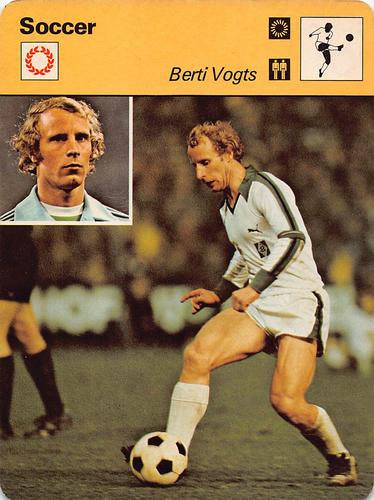 1977-79 Sportscaster Series 62 #62-03 Berti Vogts Front
