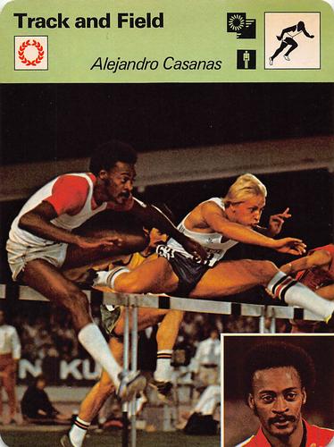 1977-79 Sportscaster Series 62 #62-06 Alejandro Casanas Front