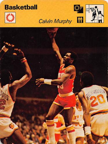 1977-79 Sportscaster Series 62 #62-09 Calvin Murphy Front