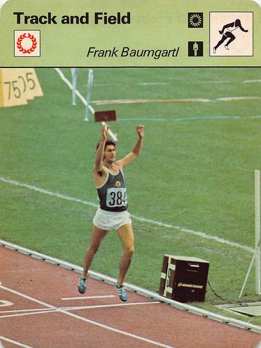 1977-79 Sportscaster Series 63 #63-07 Frank Baumgartl Front