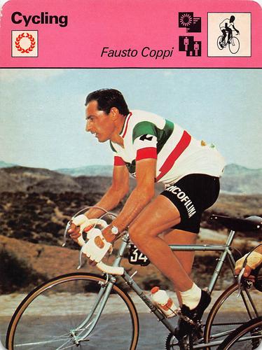 1977-79 Sportscaster Series 63 #63-19 Fausto Coppi Front