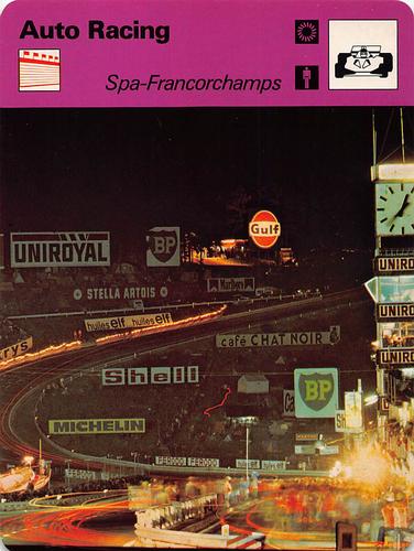 1977-79 Sportscaster Series 63 #63-21 Spa-Francorchamps Front