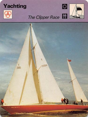 1977-79 Sportscaster Series 63 #63-23 The Clipper Race Front