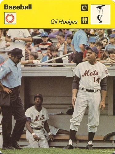 1977-79 Sportscaster Series 63 #63-18 Gil Hodges Front