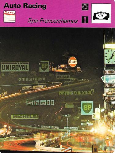 1977-79 Sportscaster Series 63 #63-21 Spa-Francorchamps Front