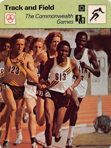 1977-79 Sportscaster Series 64 #64-03 The Commonwealth Games Front