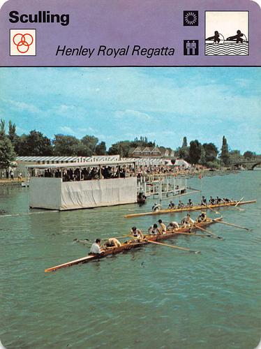 1977-79 Sportscaster Series 64 #64-17 Henley Royal Regatta Front