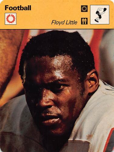 1977-79 Sportscaster Series 64 #64-19 Floyd Little Front