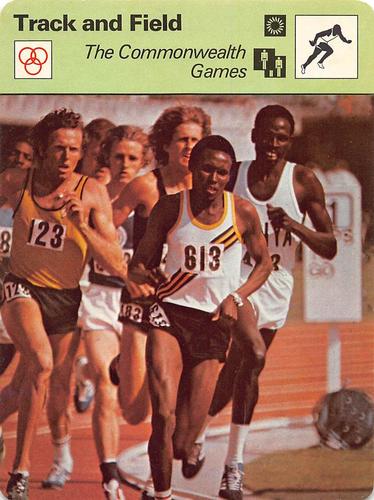 1977-79 Sportscaster Series 64 #64-03 The Commonwealth Games Front