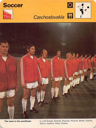 1977-79 Sportscaster Series 65 #65-04 Czechoslovakia Front