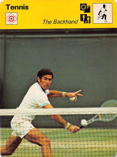 1977-79 Sportscaster Series 66 #66-09 The Backhand Front