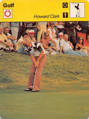 1977-79 Sportscaster Series 66 #66-13 Howard Clark Front
