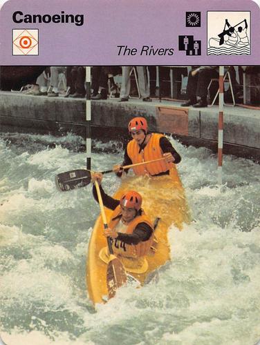 1977-79 Sportscaster Series 66 #66-23 The Rivers Front