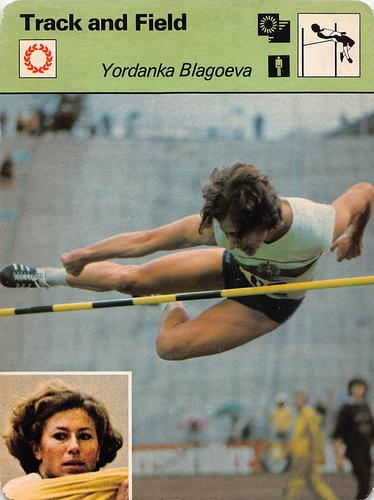 1977-79 Sportscaster Series 67 #67-24 Yordanka Blagoeva Front