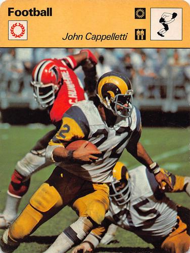 1977-79 Sportscaster Series 68 #68-20 John Cappelletti Front