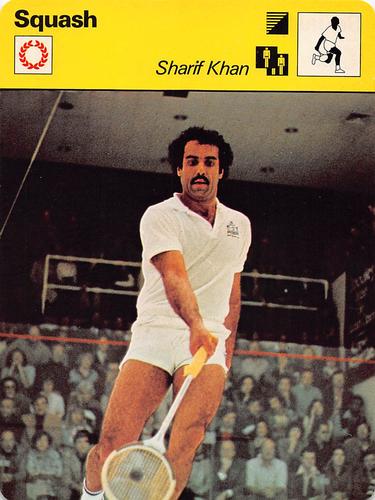 1977-79 Sportscaster Series 68 #68-03 Sharif Khan Front