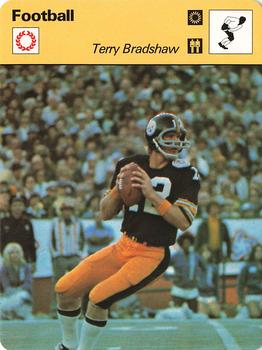 1977-79 Sportscaster Series 69 #69-02 Terry Bradshaw Front