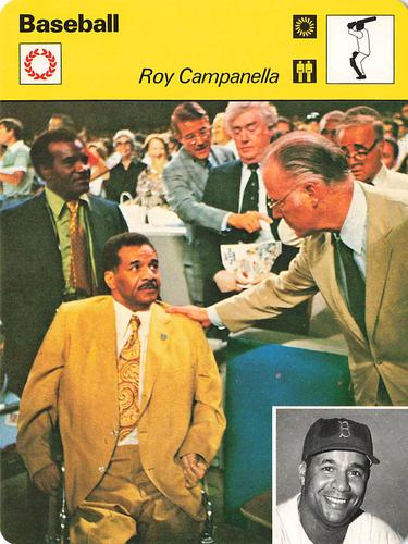 1977-79 Sportscaster Series 69 #69-06 Roy Campanella Front