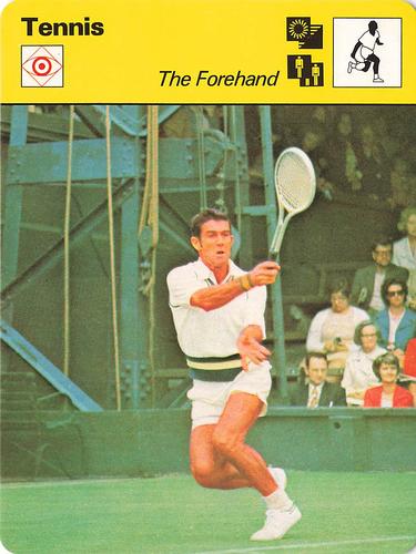 1977-79 Sportscaster Series 69 #69-23 The Forehand Front