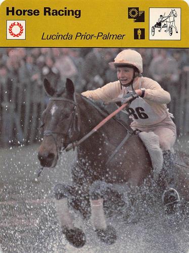 1977-79 Sportscaster Series 69 #69-11 Lucinda Prior-Palmer Front