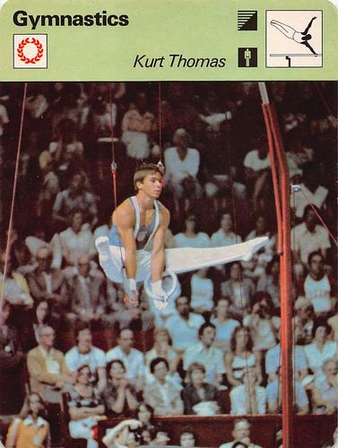1977-79 Sportscaster Series 70 #70-21 Kurt Thomas Front