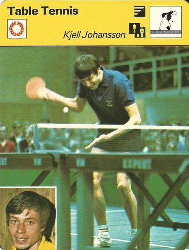 1977-79 Sportscaster Series 70 #70-09 Kjell Johansson Front