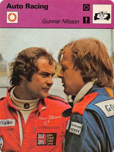 1977-79 Sportscaster Series 72 #72-04 Gunnar Nilsson Front