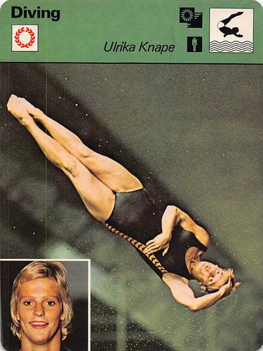 1977-79 Sportscaster Series 72 #72-20 Ulrika Knape Front