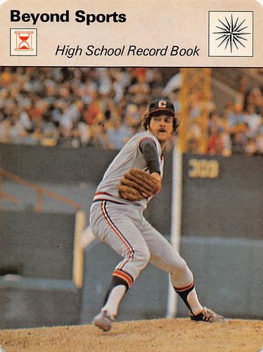 1977-79 Sportscaster Series 72 #72-09 High School Record Book Front