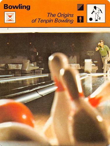 1977-79 Sportscaster Series 76 #76-04 The Origins of Tenpin Bowling Front