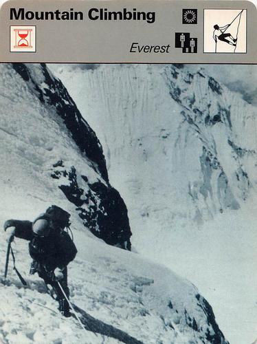 1977-79 Sportscaster Series 77 #77-09 Everest Front