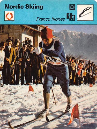 1977-79 Sportscaster Series 79 #79-12 Franco Nones Front