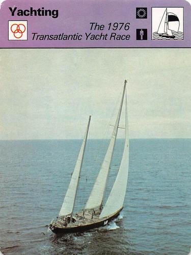 1977-79 Sportscaster Series 81 #81-01 The 1976 Transatlantic Yacht Race Front